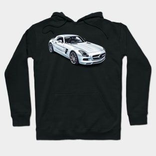 Mercedes SLS victor art Hoodie